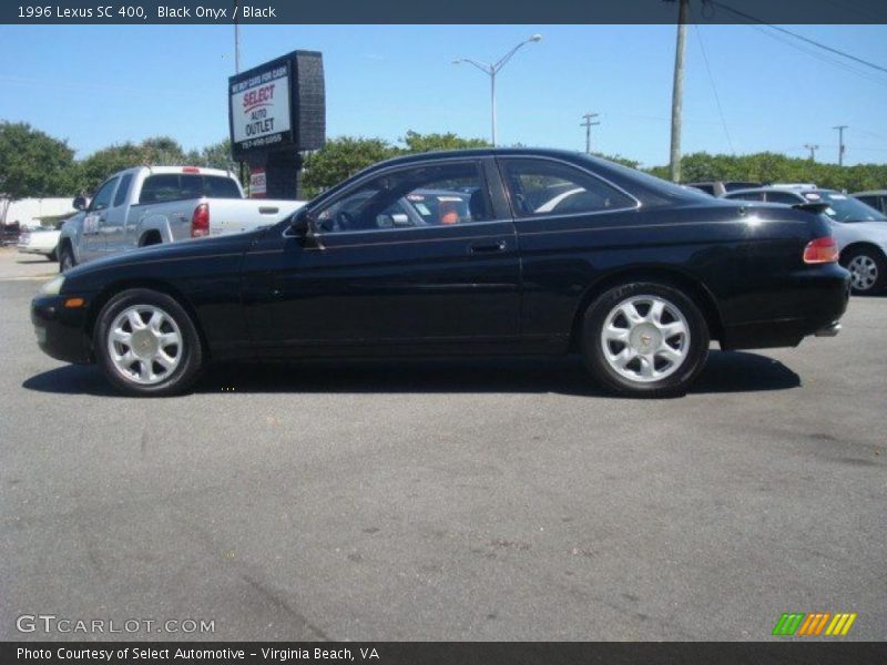 Black Onyx / Black 1996 Lexus SC 400