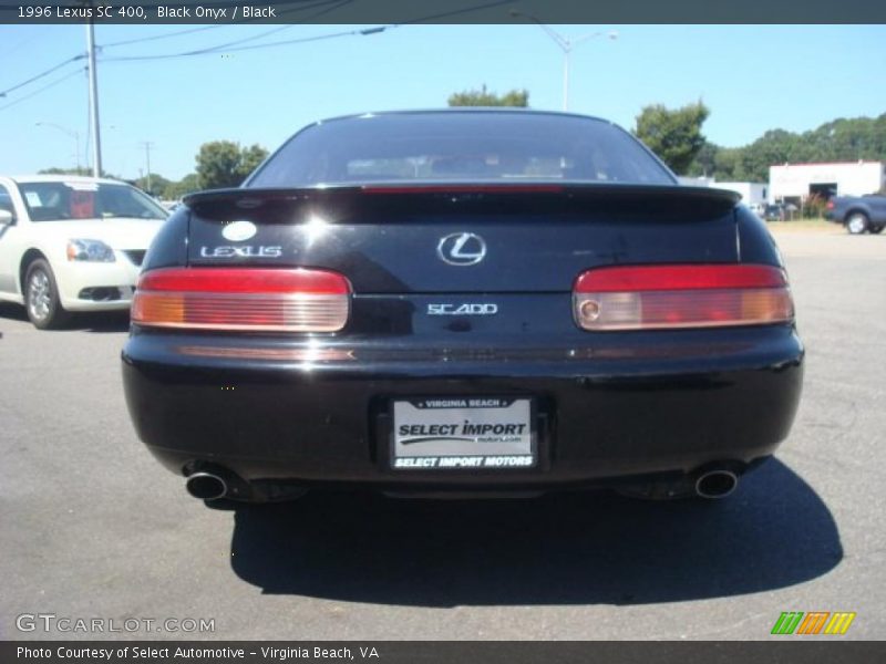 Black Onyx / Black 1996 Lexus SC 400