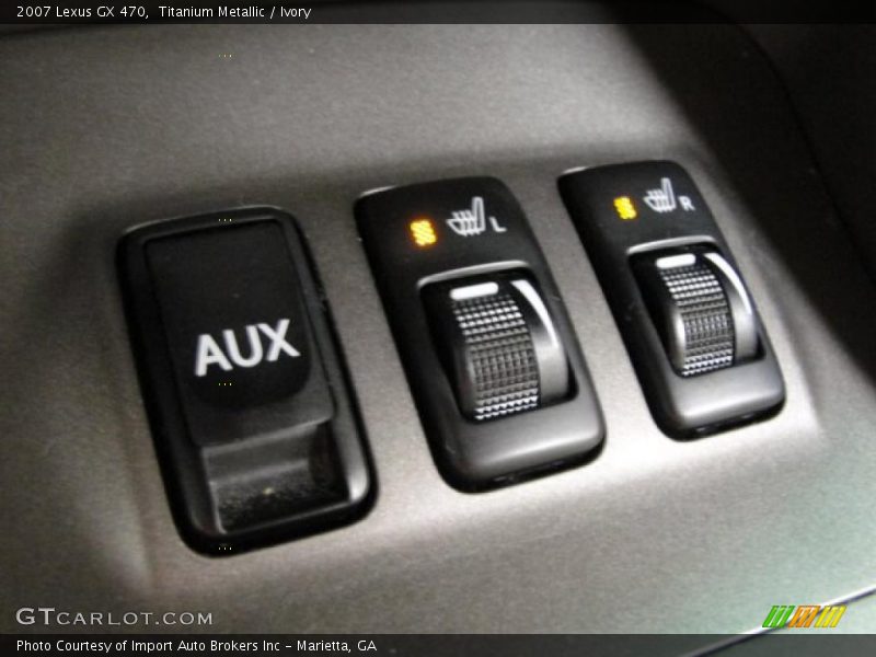 Titanium Metallic / Ivory 2007 Lexus GX 470