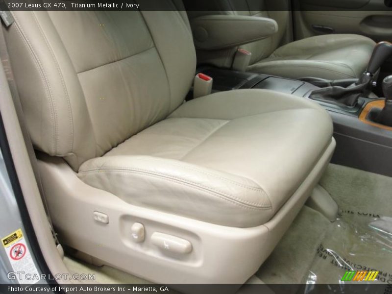 Titanium Metallic / Ivory 2007 Lexus GX 470