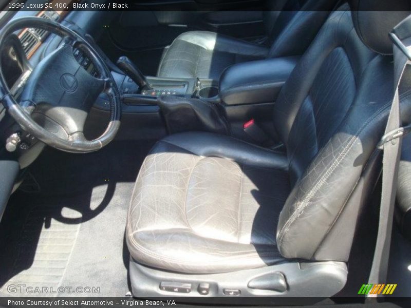 Black Onyx / Black 1996 Lexus SC 400
