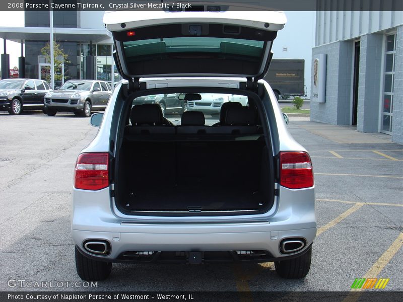 Crystal Silver Metallic / Black 2008 Porsche Cayenne Tiptronic