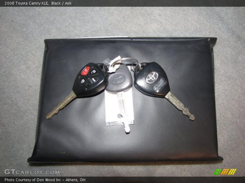 Black / Ash 2008 Toyota Camry XLE