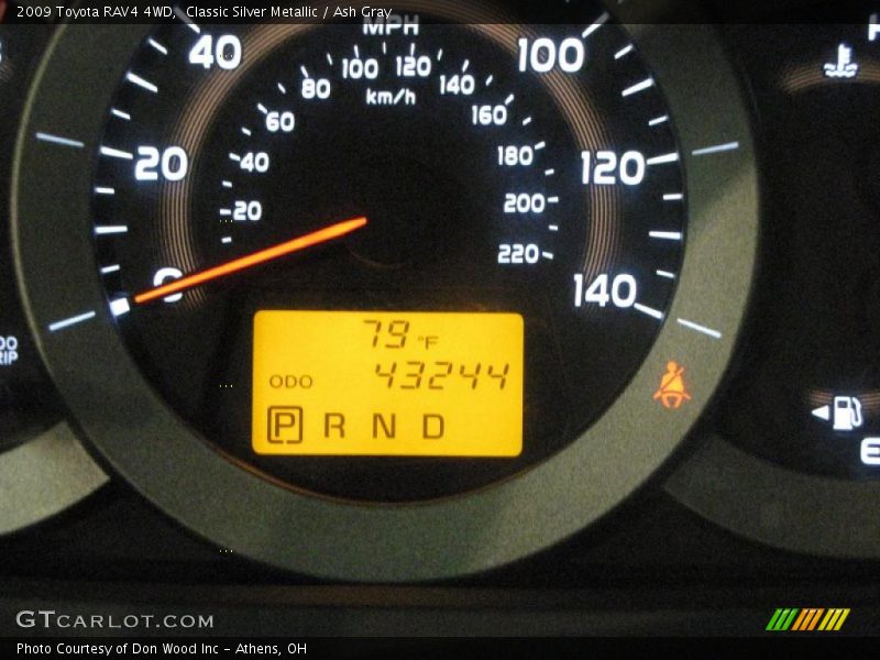Classic Silver Metallic / Ash Gray 2009 Toyota RAV4 4WD