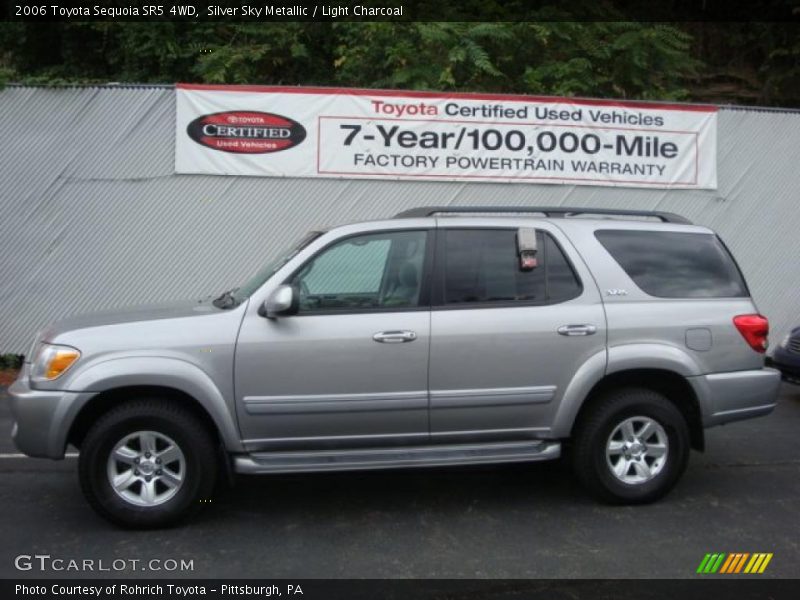 Silver Sky Metallic / Light Charcoal 2006 Toyota Sequoia SR5 4WD