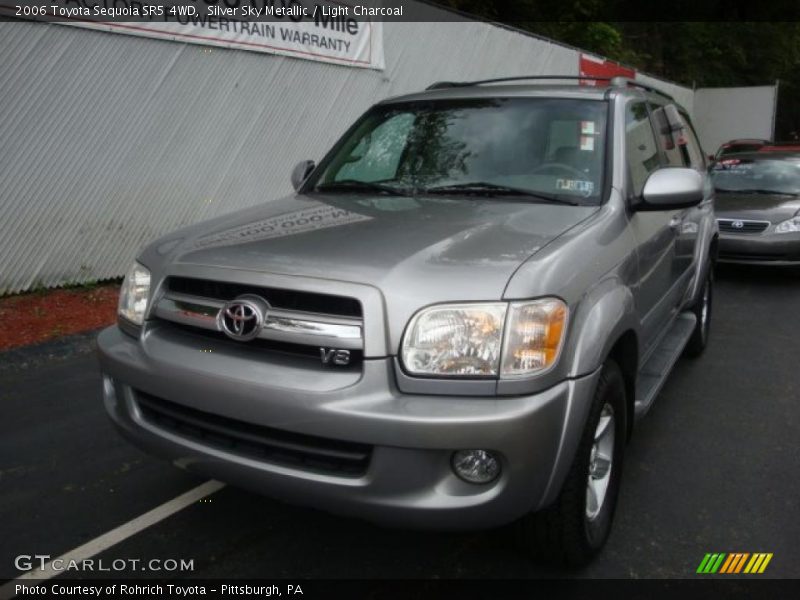 Silver Sky Metallic / Light Charcoal 2006 Toyota Sequoia SR5 4WD