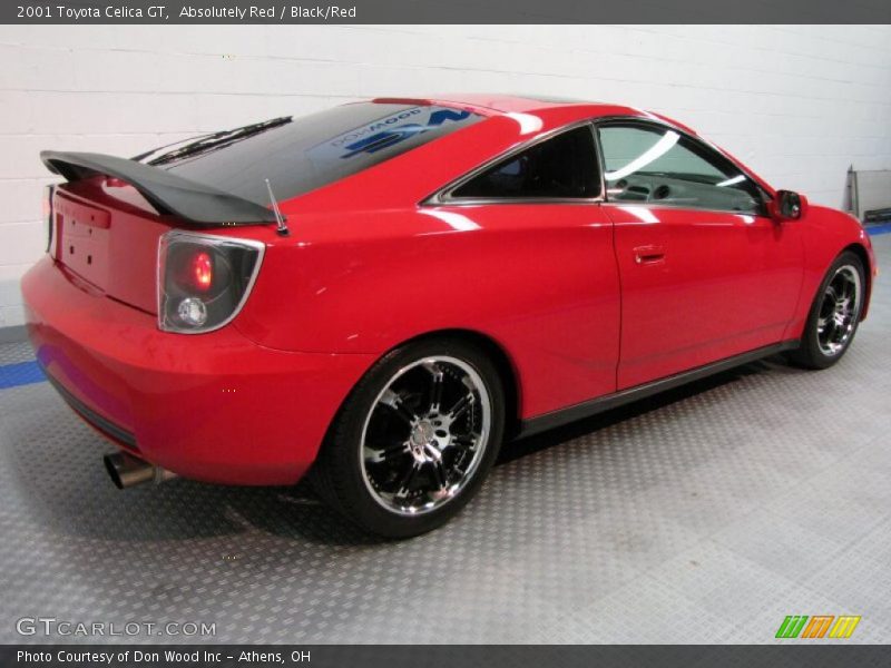 Absolutely Red / Black/Red 2001 Toyota Celica GT