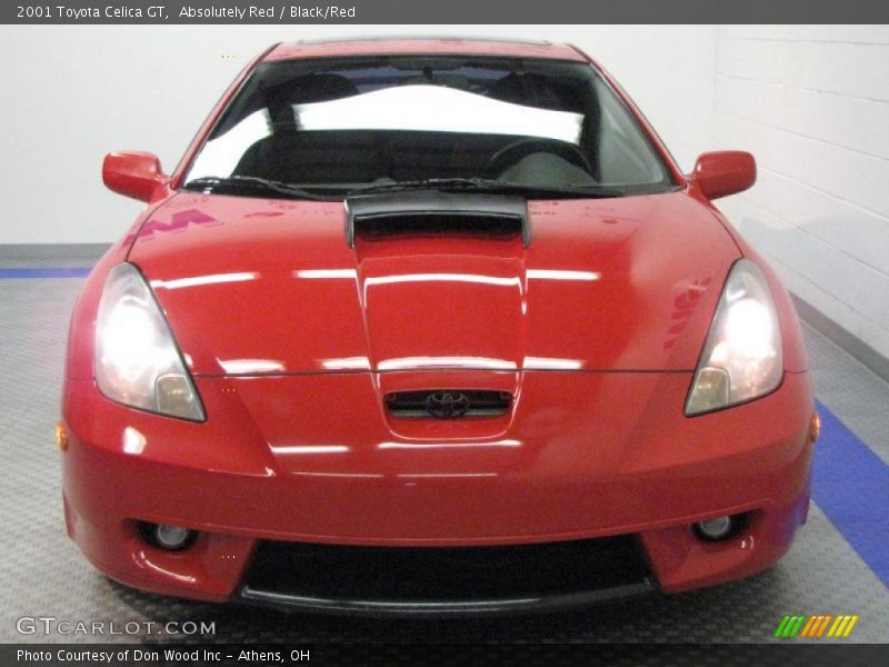 Absolutely Red / Black/Red 2001 Toyota Celica GT