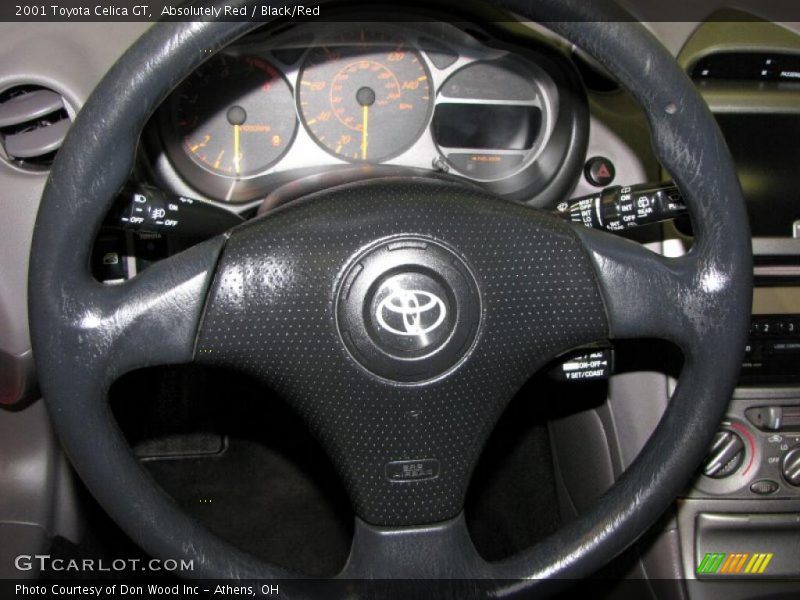 Absolutely Red / Black/Red 2001 Toyota Celica GT