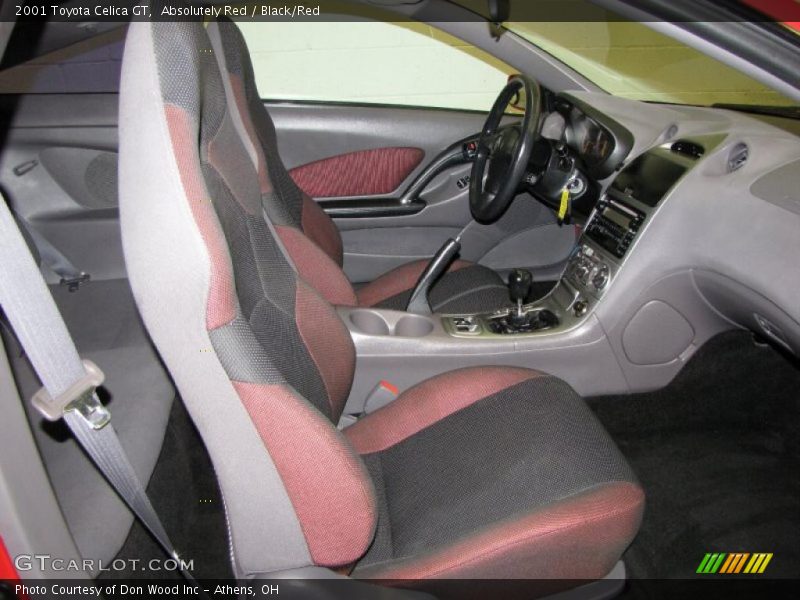 Absolutely Red / Black/Red 2001 Toyota Celica GT