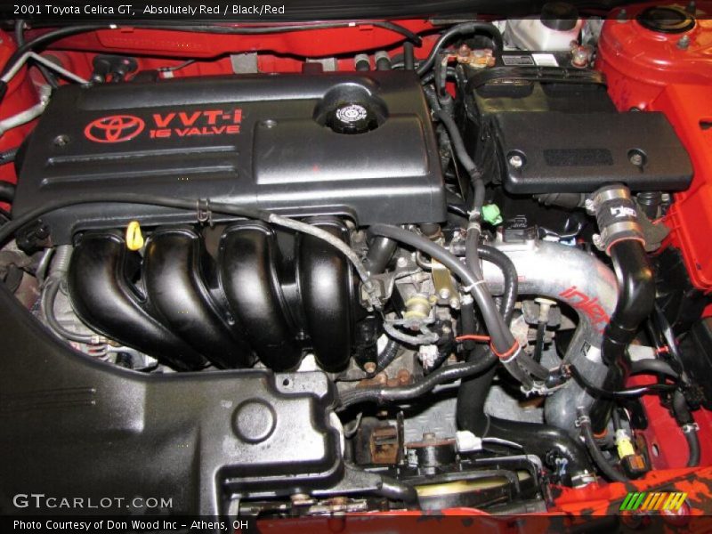Absolutely Red / Black/Red 2001 Toyota Celica GT
