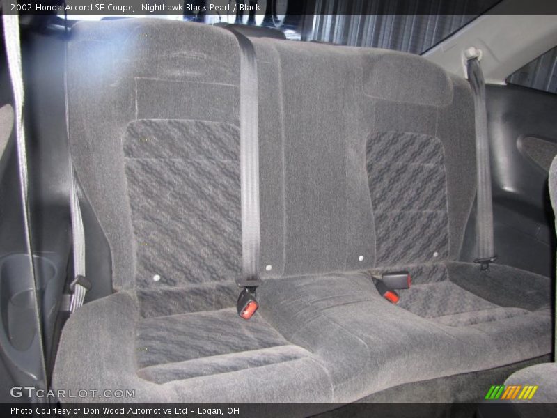 Nighthawk Black Pearl / Black 2002 Honda Accord SE Coupe