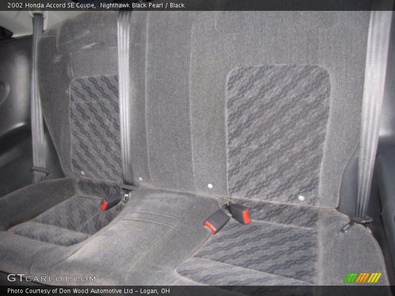 Nighthawk Black Pearl / Black 2002 Honda Accord SE Coupe