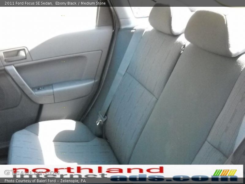 Ebony Black / Medium Stone 2011 Ford Focus SE Sedan