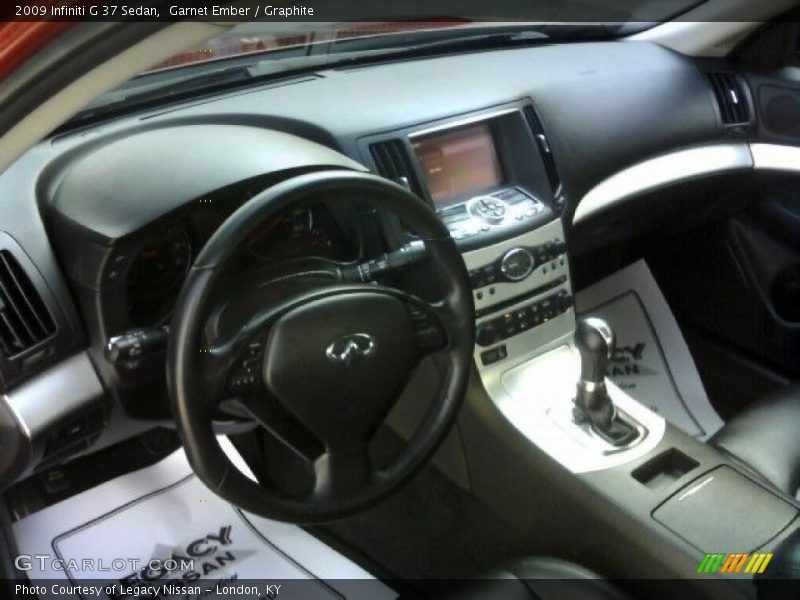 Garnet Ember / Graphite 2009 Infiniti G 37 Sedan