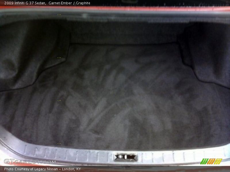 Garnet Ember / Graphite 2009 Infiniti G 37 Sedan