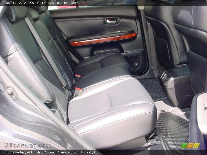 Flint Gray Mica / Light Gray 2007 Lexus RX 350