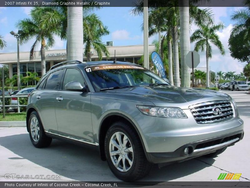 Diamond Graphite Metallic / Graphite 2007 Infiniti FX 35