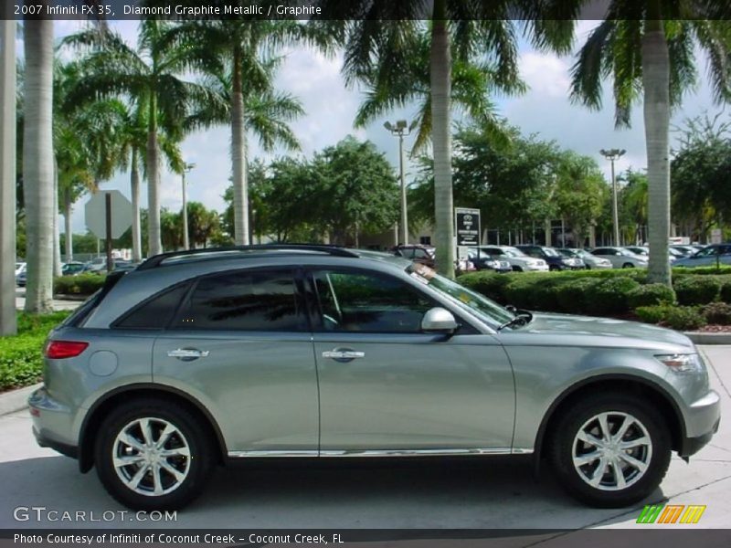 Diamond Graphite Metallic / Graphite 2007 Infiniti FX 35