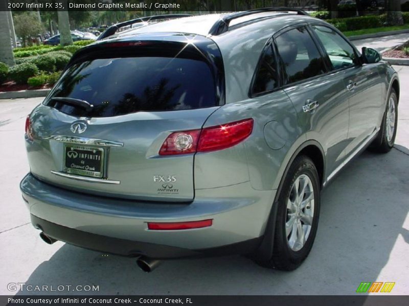 Diamond Graphite Metallic / Graphite 2007 Infiniti FX 35