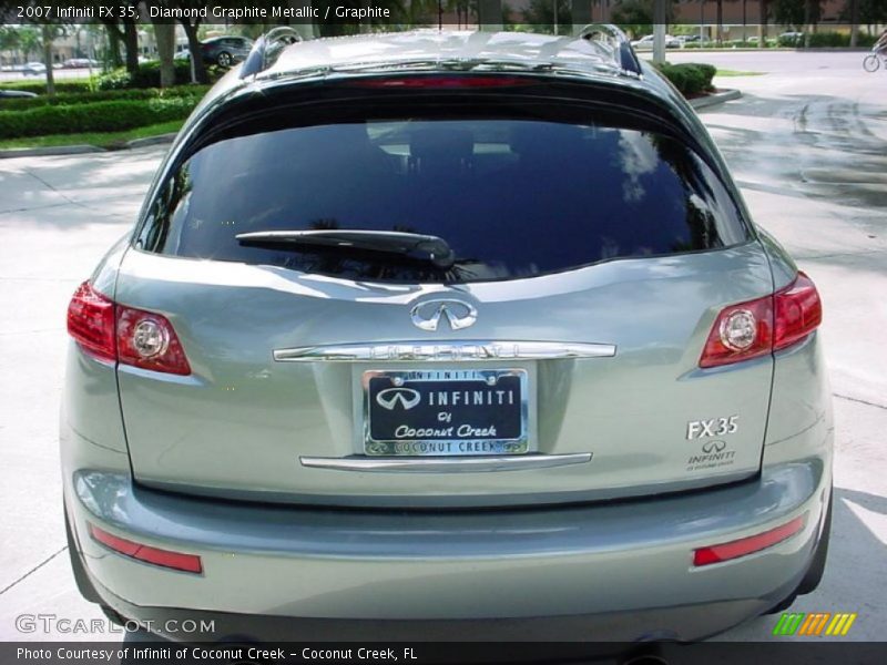 Diamond Graphite Metallic / Graphite 2007 Infiniti FX 35