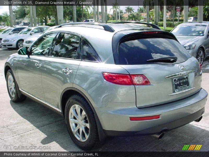 Diamond Graphite Metallic / Graphite 2007 Infiniti FX 35