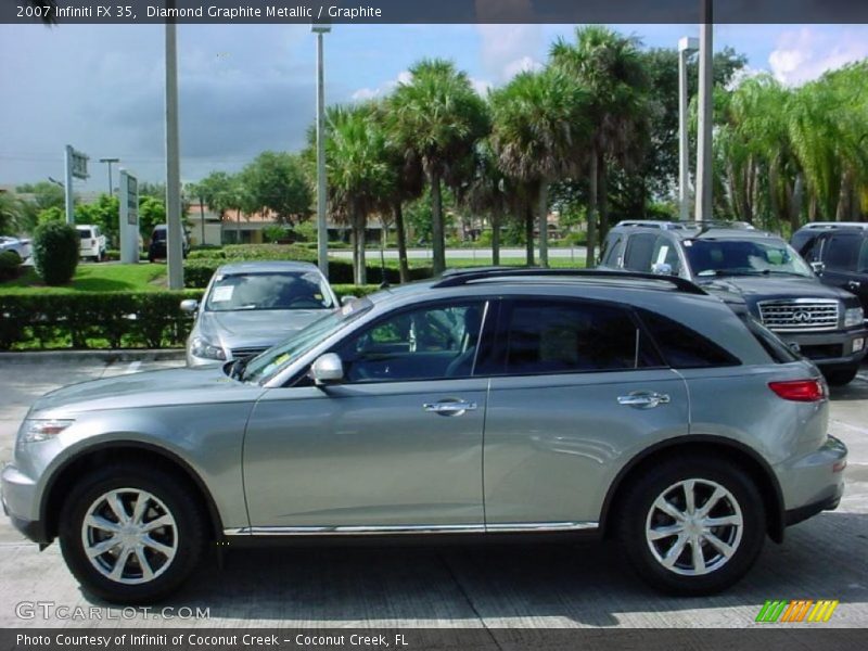 Diamond Graphite Metallic / Graphite 2007 Infiniti FX 35