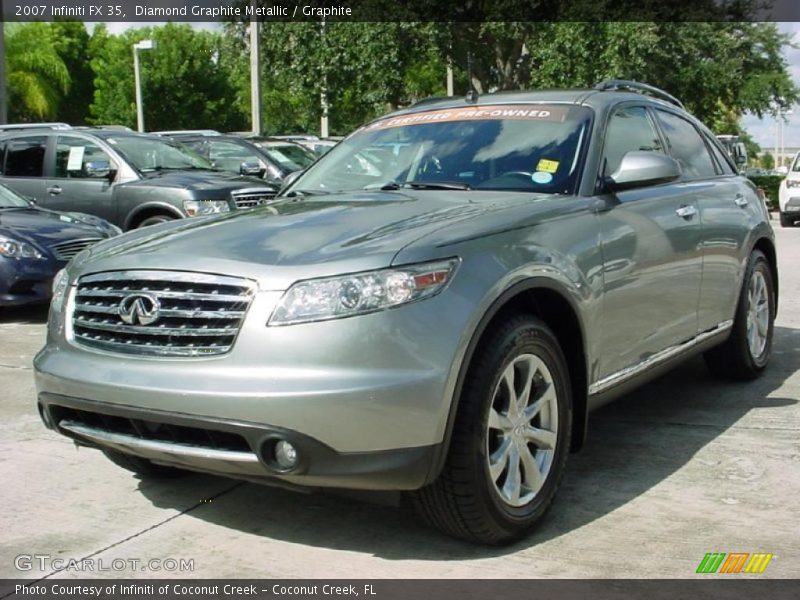 Diamond Graphite Metallic / Graphite 2007 Infiniti FX 35