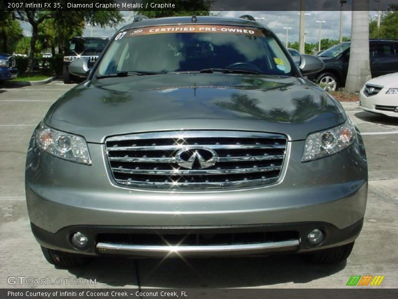 Diamond Graphite Metallic / Graphite 2007 Infiniti FX 35
