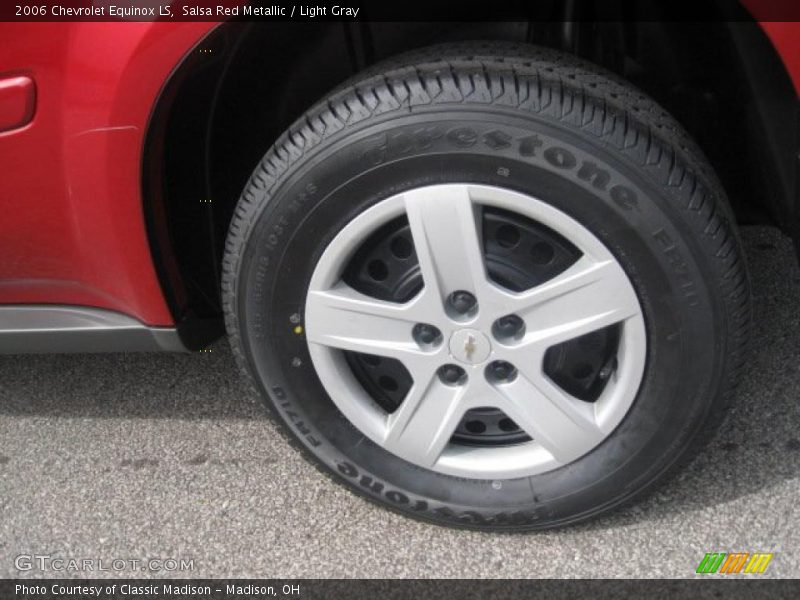 Salsa Red Metallic / Light Gray 2006 Chevrolet Equinox LS