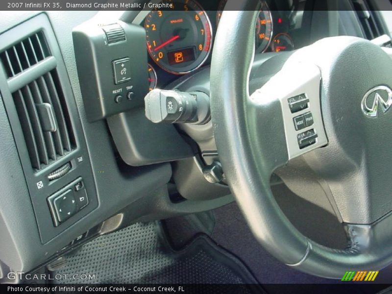 Diamond Graphite Metallic / Graphite 2007 Infiniti FX 35