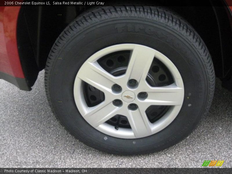 Salsa Red Metallic / Light Gray 2006 Chevrolet Equinox LS