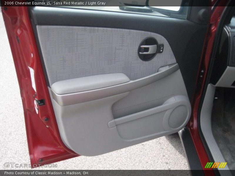 Salsa Red Metallic / Light Gray 2006 Chevrolet Equinox LS