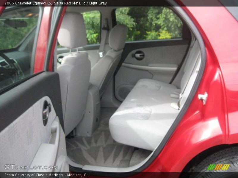 Salsa Red Metallic / Light Gray 2006 Chevrolet Equinox LS