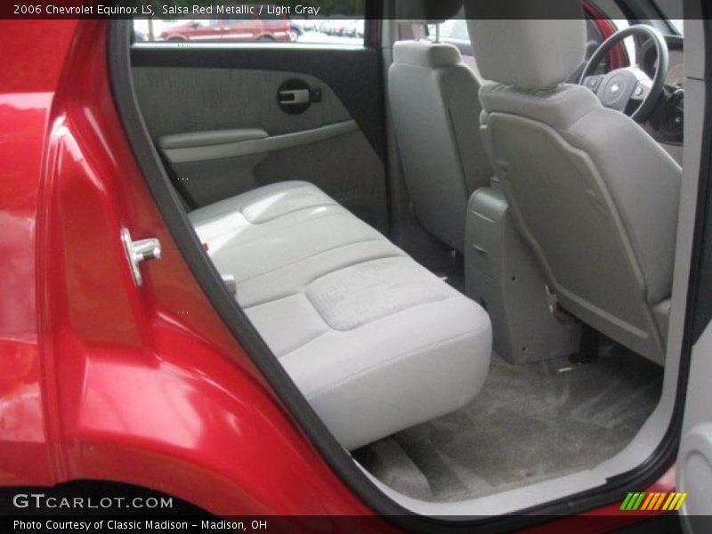 Salsa Red Metallic / Light Gray 2006 Chevrolet Equinox LS