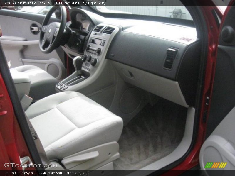 Salsa Red Metallic / Light Gray 2006 Chevrolet Equinox LS