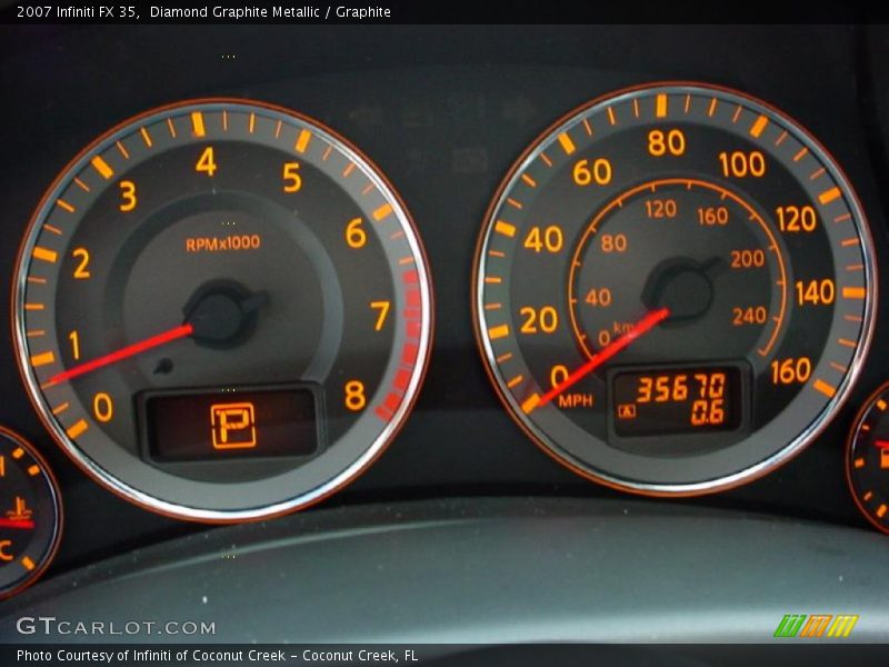 Diamond Graphite Metallic / Graphite 2007 Infiniti FX 35