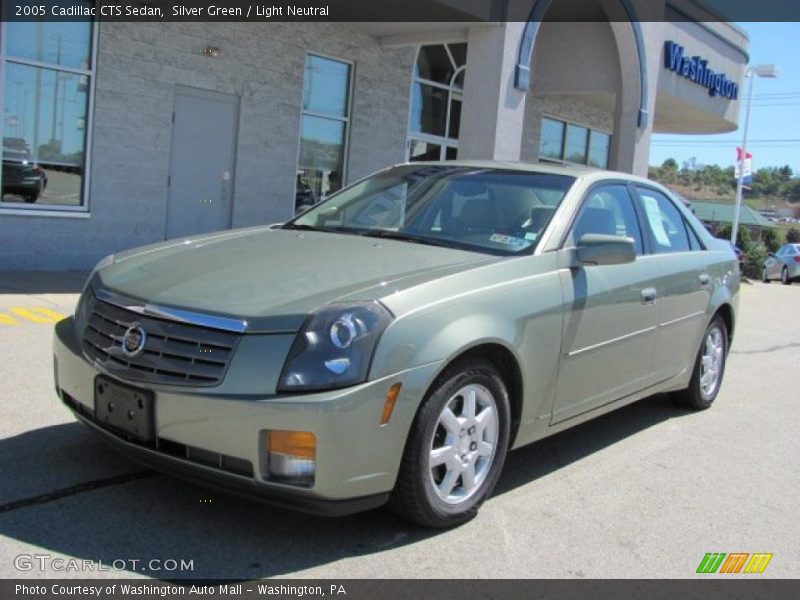 Silver Green / Light Neutral 2005 Cadillac CTS Sedan