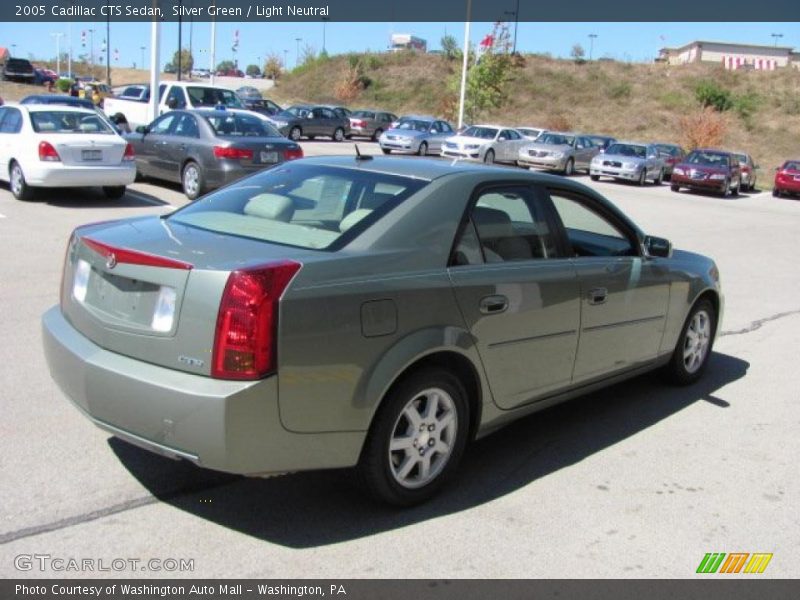 Silver Green / Light Neutral 2005 Cadillac CTS Sedan