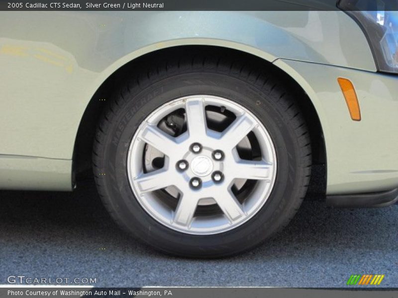 Silver Green / Light Neutral 2005 Cadillac CTS Sedan