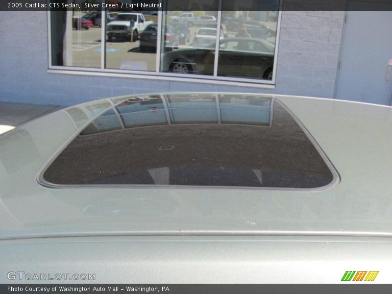 Silver Green / Light Neutral 2005 Cadillac CTS Sedan