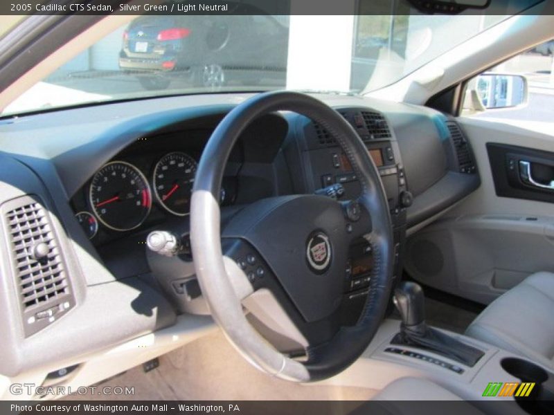Silver Green / Light Neutral 2005 Cadillac CTS Sedan