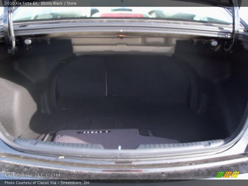 Ebony Black / Stone 2010 Kia Forte EX
