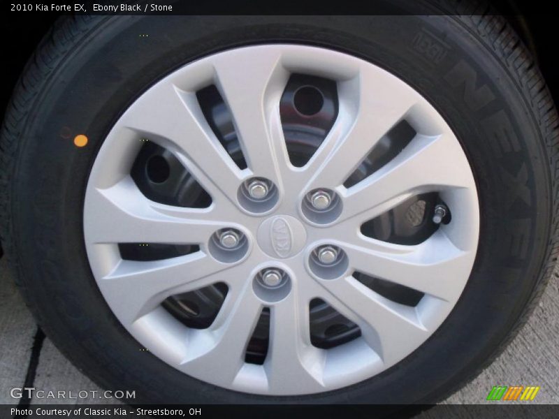 Ebony Black / Stone 2010 Kia Forte EX