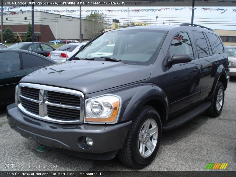 Graphite Metallic / Medium Slate Gray 2004 Dodge Durango SLT 4x4