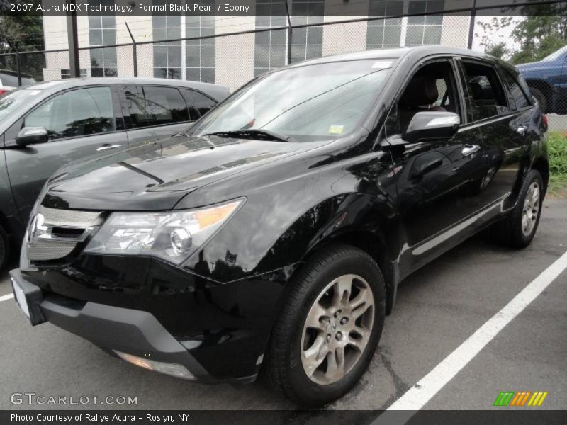 Formal Black Pearl / Ebony 2007 Acura MDX Technology
