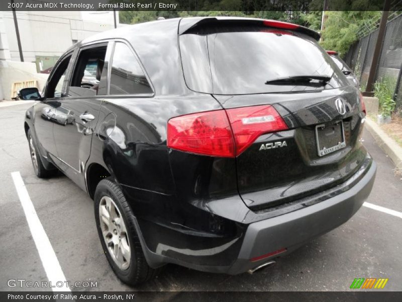 Formal Black Pearl / Ebony 2007 Acura MDX Technology