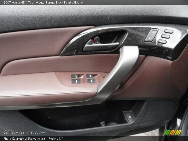 Formal Black Pearl / Ebony 2007 Acura MDX Technology