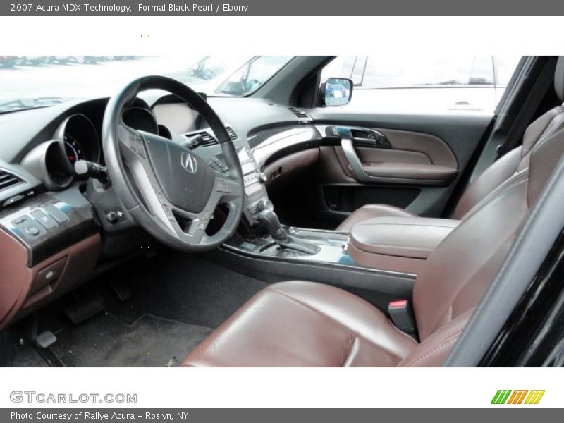 Formal Black Pearl / Ebony 2007 Acura MDX Technology