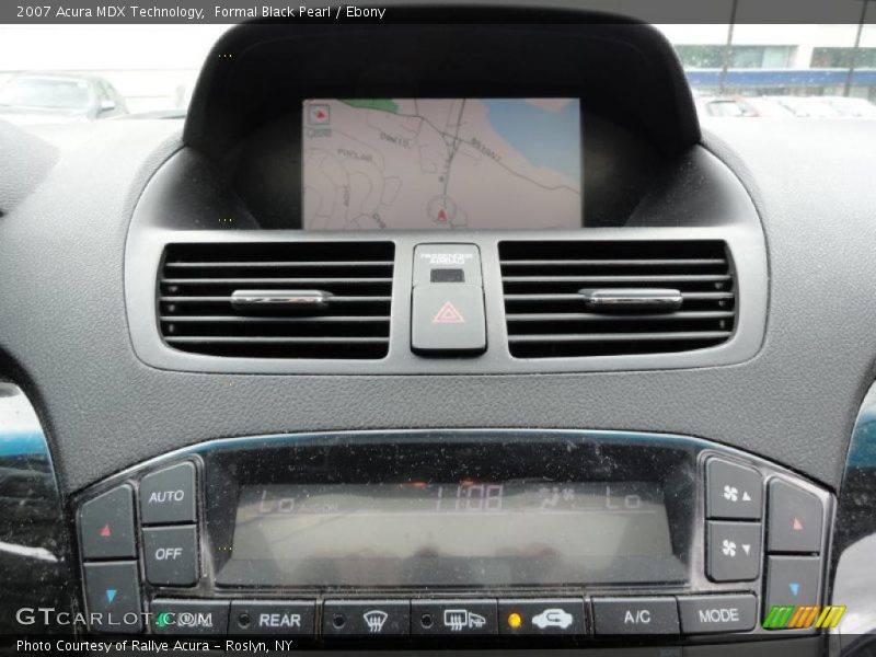 Formal Black Pearl / Ebony 2007 Acura MDX Technology